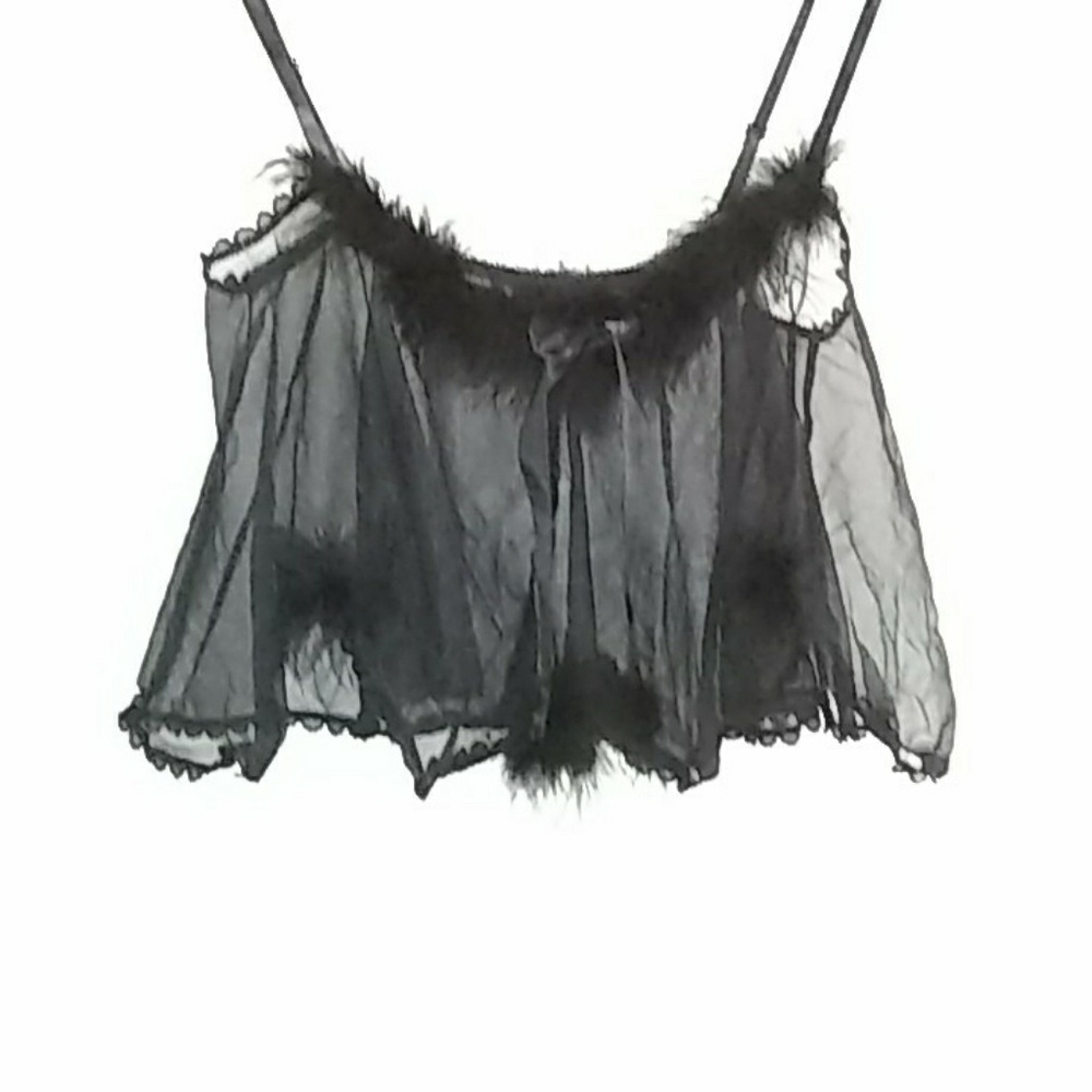 AUTHENTIC vintage sheer  top!